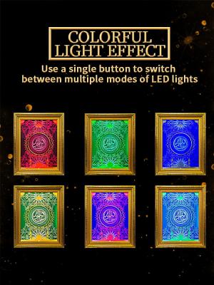 Lampe créative de quran d'Equantu apprenant haut-parleur de quran de cadeau musulman de quran le mini