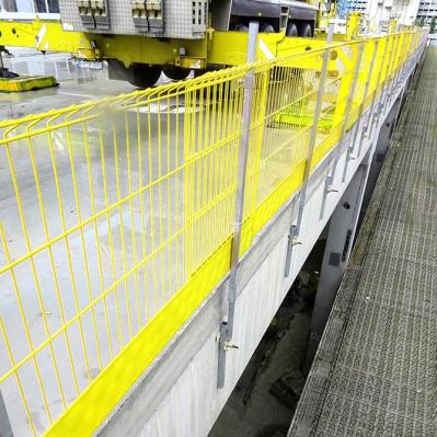 Galvanized And Pvc Coated 6/5/6 Double Wire Fence Horizontal