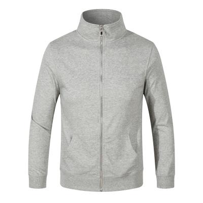 Fecho de correr feito sob encomenda do tamanho do logotipo acima da camiseta de alta qualidade dos esportes de inverno dos homens da placa da venda por atacado do algodão do OEM da luva longa do fato de esporte do Hoodie