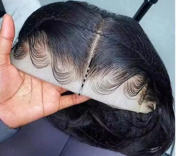 Transparent Hd Lace Frontal 13X4 Lace Front Human Hair Pre-plucked Natural Hairline, Hd Lace Frontal Closure