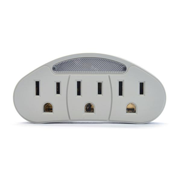 Portable American Standard ETL Socket Adaptor Fast and Safe Charging for Mobile Devices Rated Voltage 125V