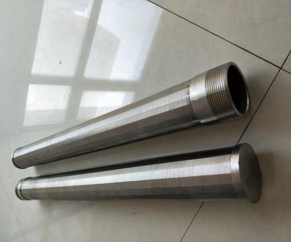 Water Well Screen Stainless Steel Johnson Type Filter Screens with Thread Joint