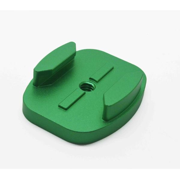 Aluminum Alloy Curved Surface Mount For GoPro Hero 2 3 3+ 4 4S Xiaomi Yi 4K SJCAM SJ4000