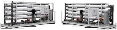 Wastewater 0.5TPH 0.75KW Industrial Ro Water Systems