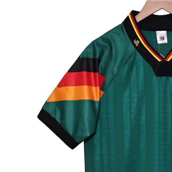 Allemagne 1992 Retro Football Jersey personnalisé
