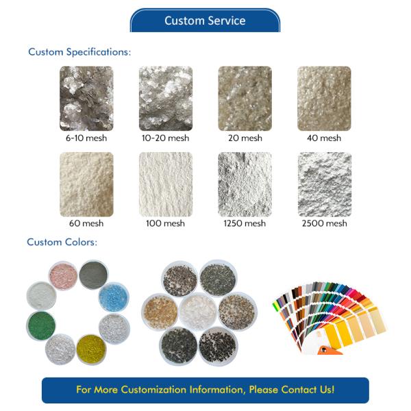 20mesh 40mesh 60mesh White Mica Powder High Purity Cosmetic Grade for Bulk Minerals