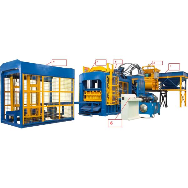Машина блока цемента ПЛК автоматическая
