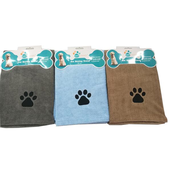 Large Bath 72x110 Cm Microfiber Pet Towel For Dogs 85 Polyester 15 Polyamide