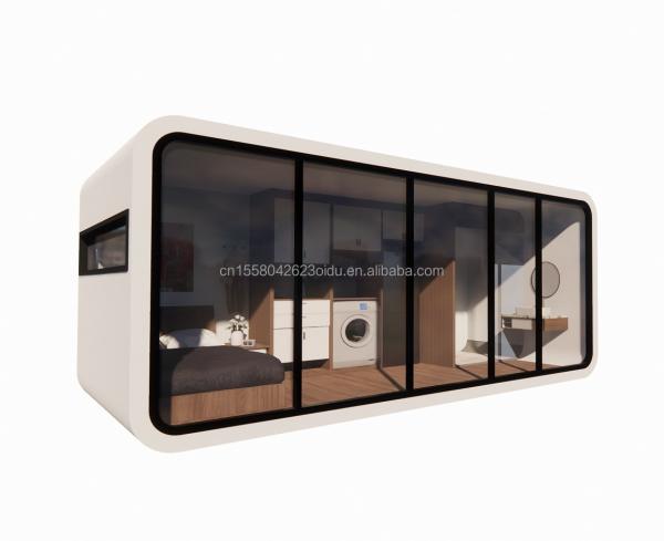 Chinese Directly Sells Container Houses for Temporary Housing 20ft Steel Luxury Mobile Home RV Garden Hotel