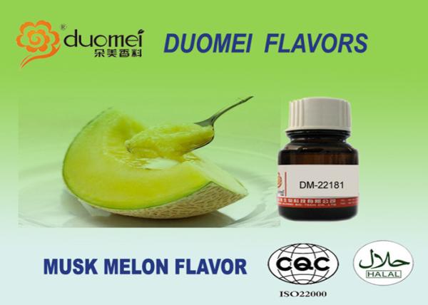 Propylene Glycol Musk Melon Food Flavouring Extracts For Candy Dairy Ice Cream