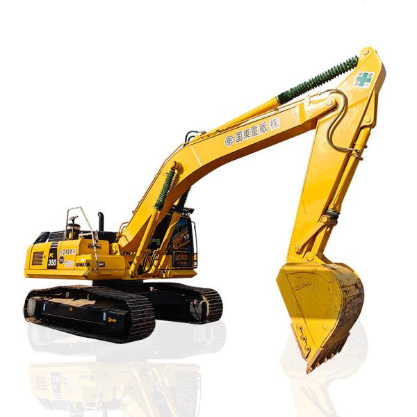 Used Komatsu PC350-8 hydraulic Excavator 184kw Rated Power 1.4m³ Bucket Cummins Engine
