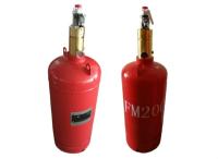 Cilindro de gas del color rojo Fm200 para la extinción de incendios de sistema 4,2/5.6MPa