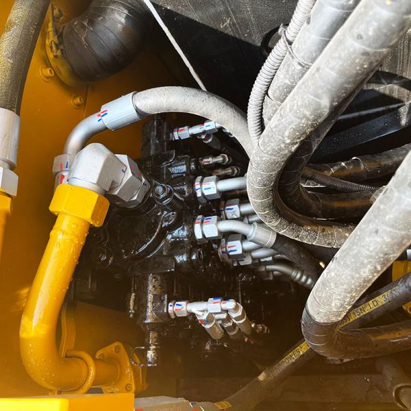 43kw Used Sany Excavator Sy75 Second Hand Diggers 7ton Hyraulic Crawler Construction