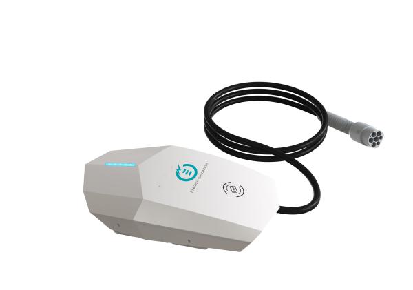 Swipe Card Scan Code 7Kw Wall Mounted EV Charger 4G Wifi Mini Program