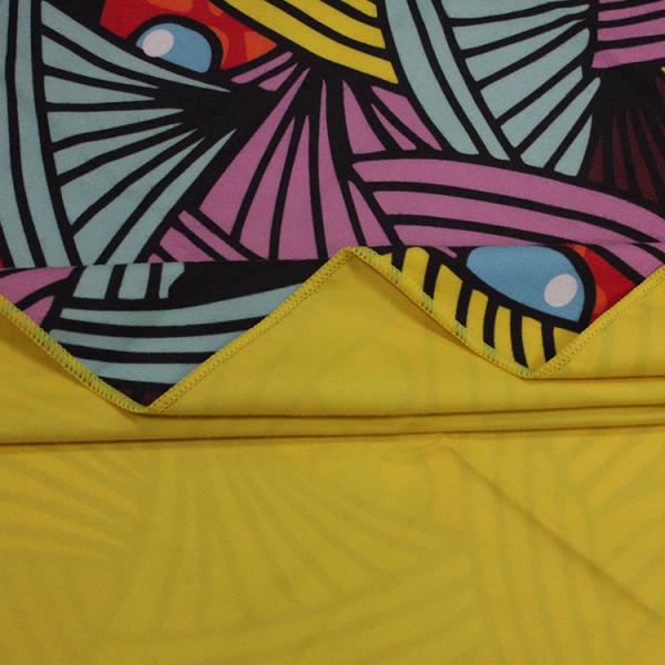 Пляжные полотенца Microfiber 40x72 напечатали изготовленную на заказ большую часть пляжных полотенец
