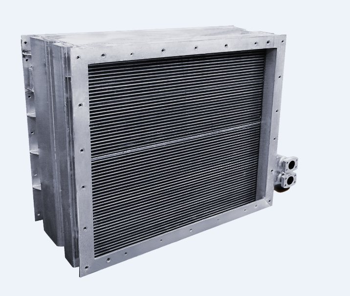 High Strength Aluminum Alloy Rail Transit Cooler With Serrated Fins 1.0 MPa For