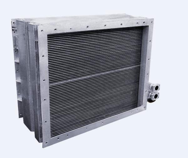 High Strength Aluminum Alloy Rail Transit Cooler With Serrated Fins 1.0 MPa For Railway