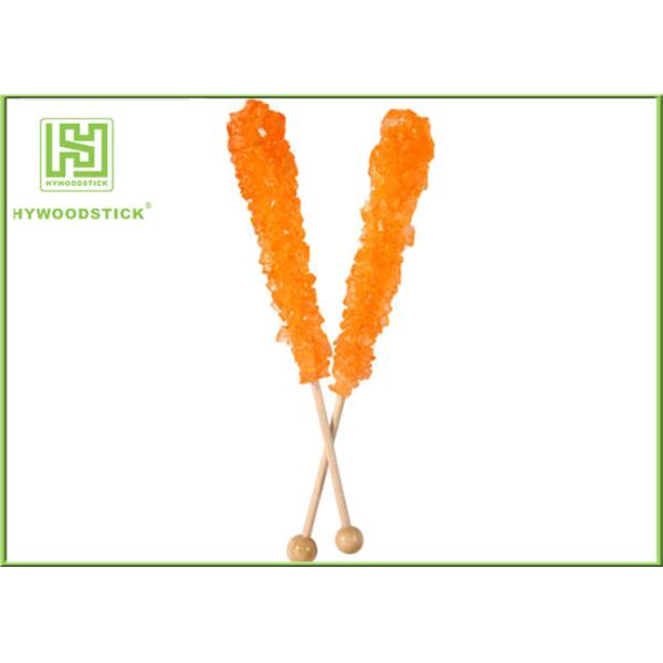 Fashion Rock Candy Swizzle Sticks , Bamboo Lollipop Sticks Bulk Placking