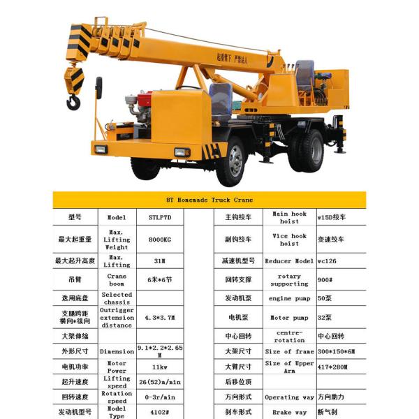 DFAC Mobile Hydraulic Vehicle Mounted Crane With 16 - 20 Ton Lifting Capacity