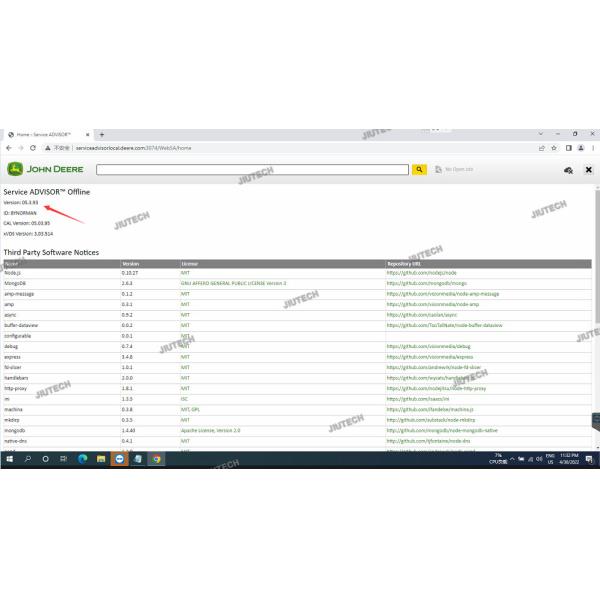 V5.3 Сервис EDL V2 Диагностический комплект Сельское хозяйство Строительство Трактор Грузовик Диагностический инструмент + CF19 Ноутбук Готовый к использованию