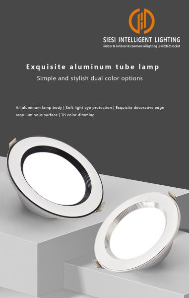 Spot encastré LED CCT réglable 2.5 pouces 7W 3000K-6000K