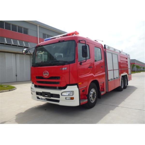 270Hp Engine 6x2 Drive Water Foam and Dry Power Tanker Combined Fire Truck