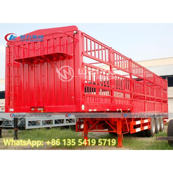 40ft Tri Axle 60 Ton Side Wall Warehouse Stake Fence Semi Trailer