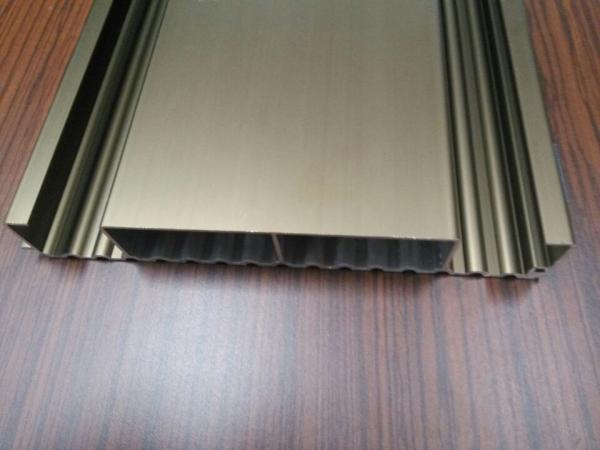 Interlocking Anodized Waterproof Aluminum Decking Boards Materials 6000 series Grade