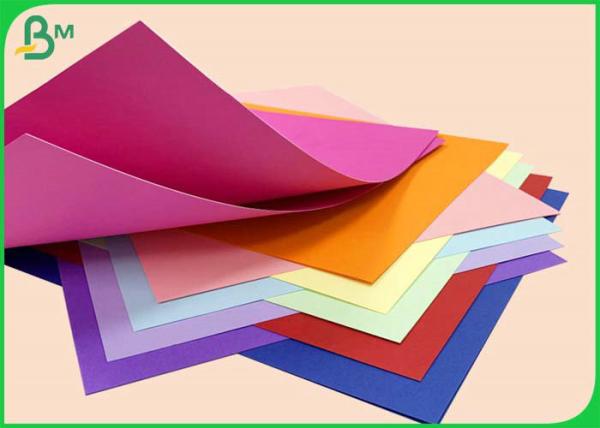 6 x 6 larme de haute qualité de label de papier de couleur de 180gsm 230gsm résistante