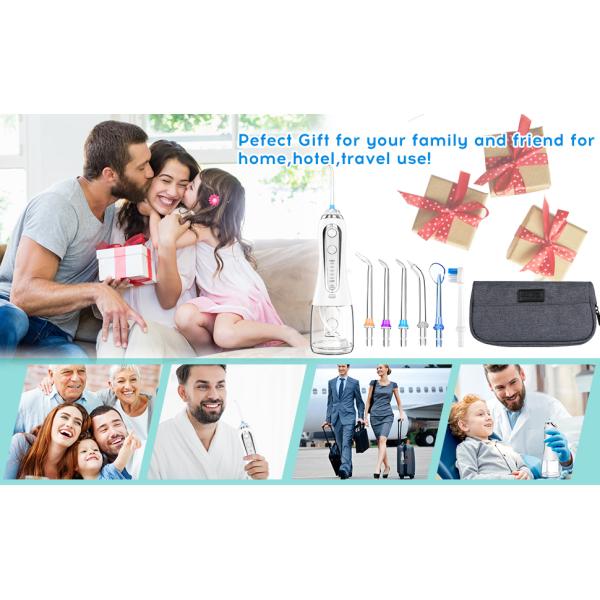 IPX7 Electric USB Rechargeable Portable Dental Water Flosser