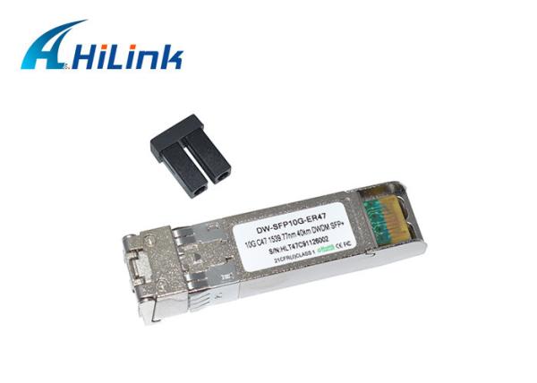 10G DWDM SFP+ Transceiver Module SMF C47 1539.77nm 40km LC DOM DWDM-SFP10G-39.77 Compatible