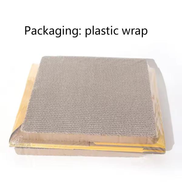 Pet Toy Cat Scratching Board Claw Grinder Corrugated Paper Cat Scratcher Wear-resistant Climbing Cat Scraper