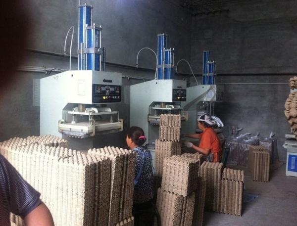 Egg Carton Hot Pressing Finalizing Machine, Paper Egg Tray Molding Machine, Paper Egg Tray Forming Machine