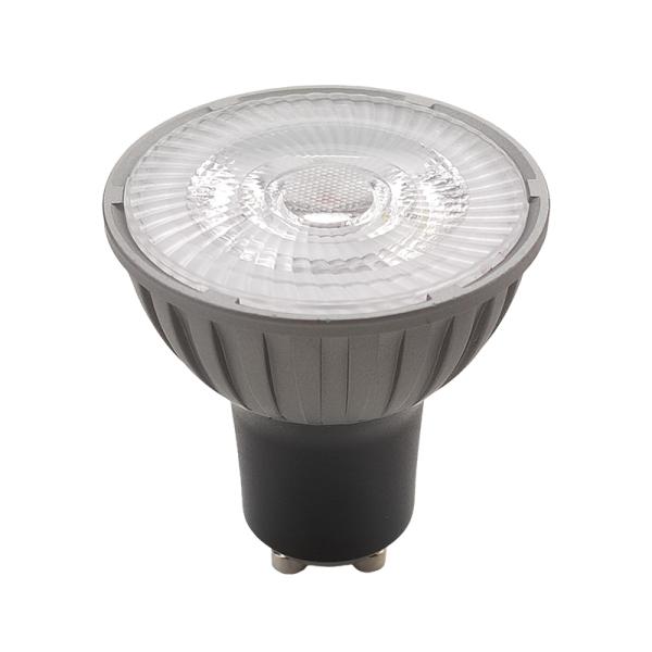 GU10 LED Spotlight Bulb 3-Step Tunable Color Temperature 1700K-2600K-5000K Wall Switch Dimmable Metal Housing 230V