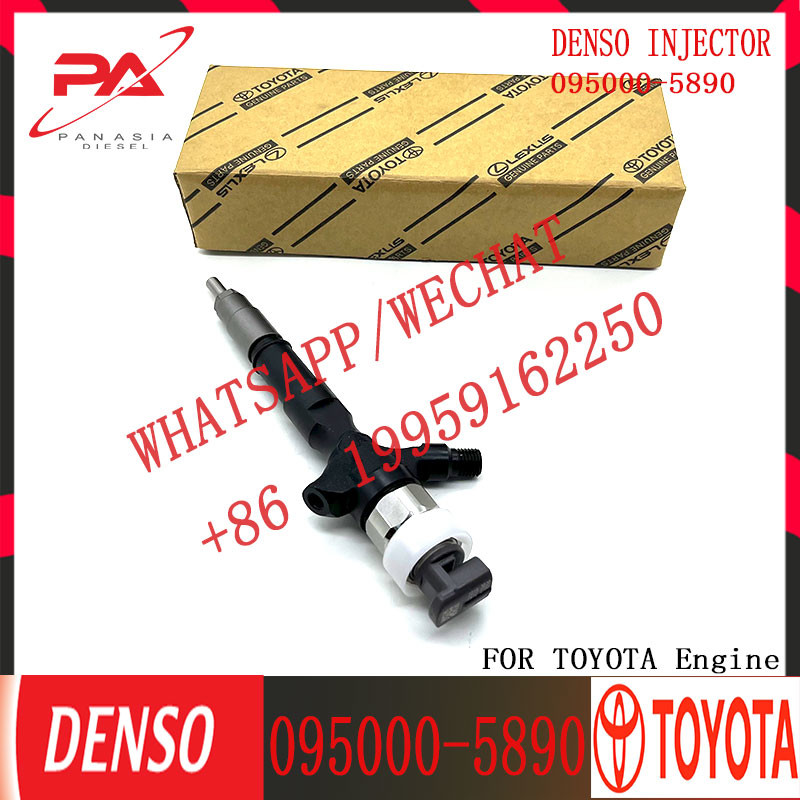 095000-5890 для двигателя Toyota инжектор общего рельса 095000-5890 инжектор дизельного двигателя инжектор для Toyota