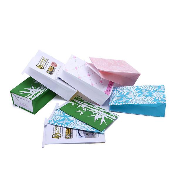Small Oilproof Air Sickness Bag Custom Printed SOS Paper Bag 23.5x1.5x8