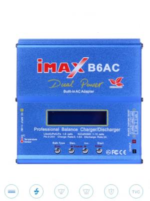 2S-6S 80W RC Lipo Charger IMAX B6AC Lithium Polymer Battery Charger