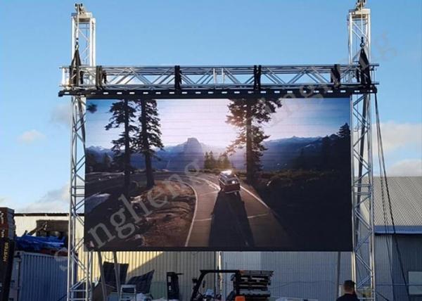 Stage P4.81 Rental LED Display Panels Highly Clear Information Dissemination
