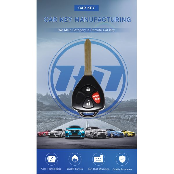 Blank Key Shell 12BBY-08 CMII ID 2005DJ1379