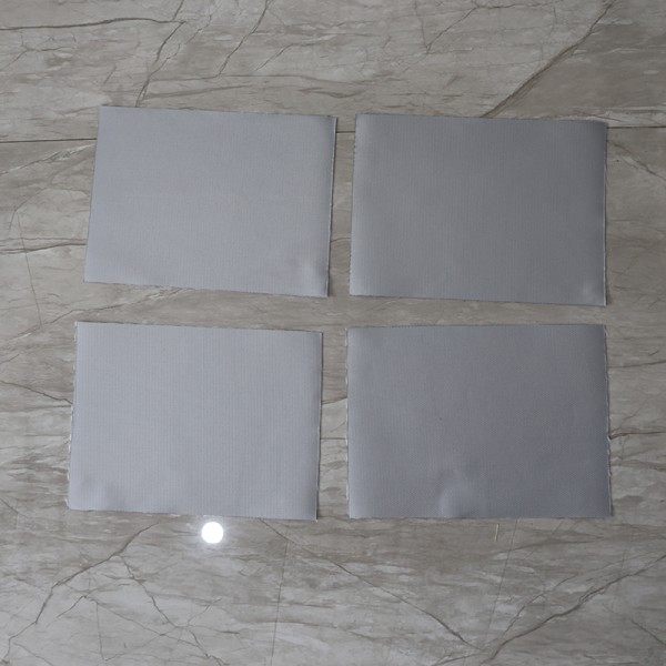 E-Glass Biaxial Fiberglass Cloth Twill Woven Alkali Free 600GSM Silicone Coated Heat Resistant Welding