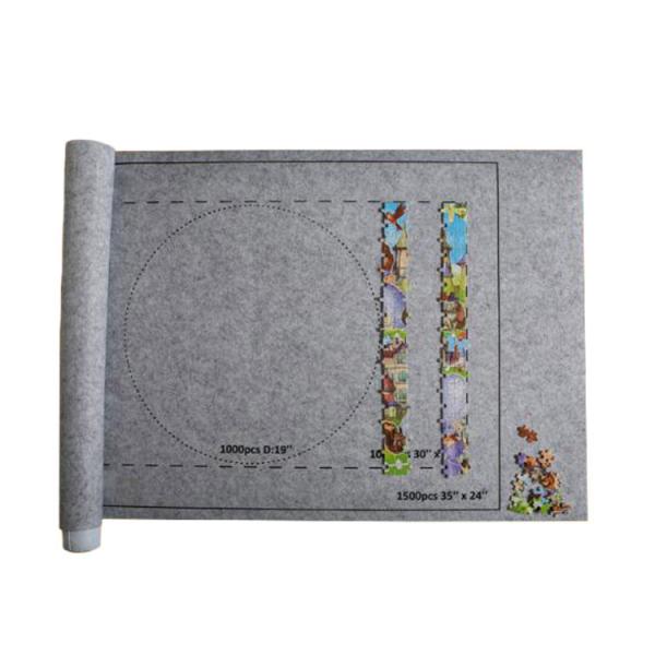 Puzzle Roll Travel Storage Bag 24*46 Inches Felt Storage Boxes