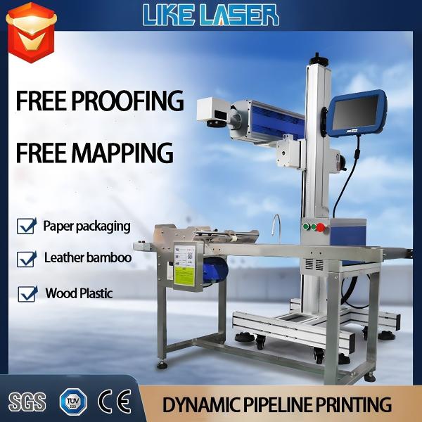 PVC Pipe Sheet for Plastisol Laser Marking Printing Machine at 0-7000mm/S Marking Speed