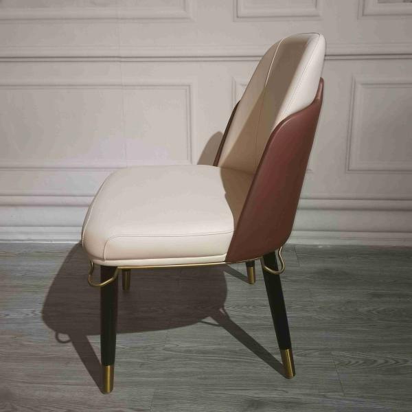 Домашний твердый деревянный обедать верхнего сегмента современный предводительствует стулья столовой кожи проложенные Backrest