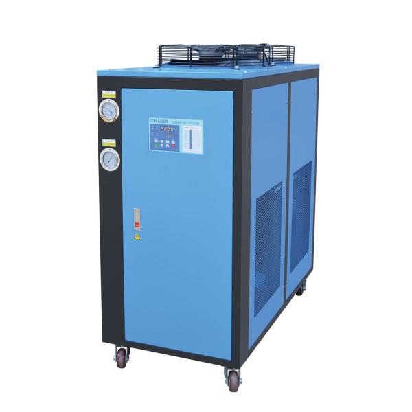 Blue 5HP Industrial Air Cooled Chiller With Motor Overload Protection Function