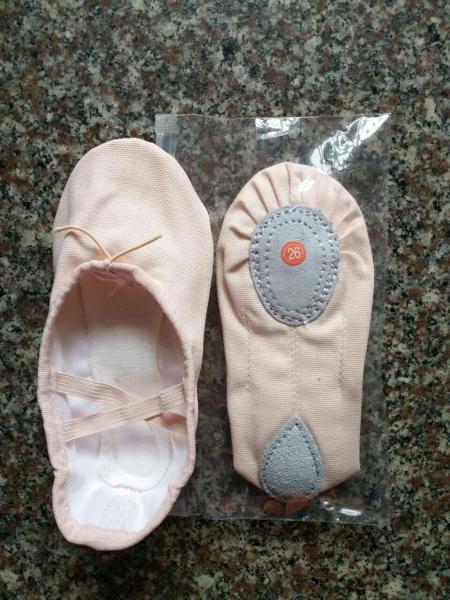 professional canvas ballet practise dance shoes for children and adult