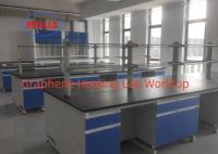 School Science Experiments Chemistry Heating Lab Workbench with Reagent Rack