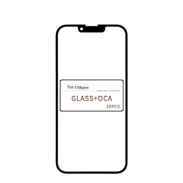 Verre OCA avant pour iPhone 13mn 13p 13 Promax Remplacement de l'écran avant