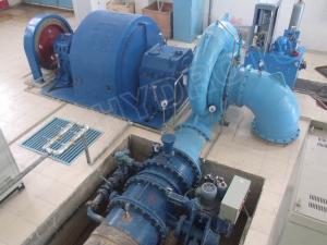 500 quilowatts Francis Hydro Turbine para estações principais médias das