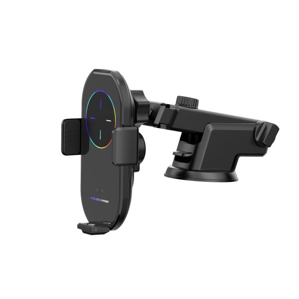 логотип OEM пластиковый покрывать ABS заряжателя держателя телефона автомобиля 10W беспроводной