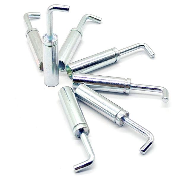 Customized Zinc Plating Copper Stamping Parts Galvanized Sheet Metal Bending Parts